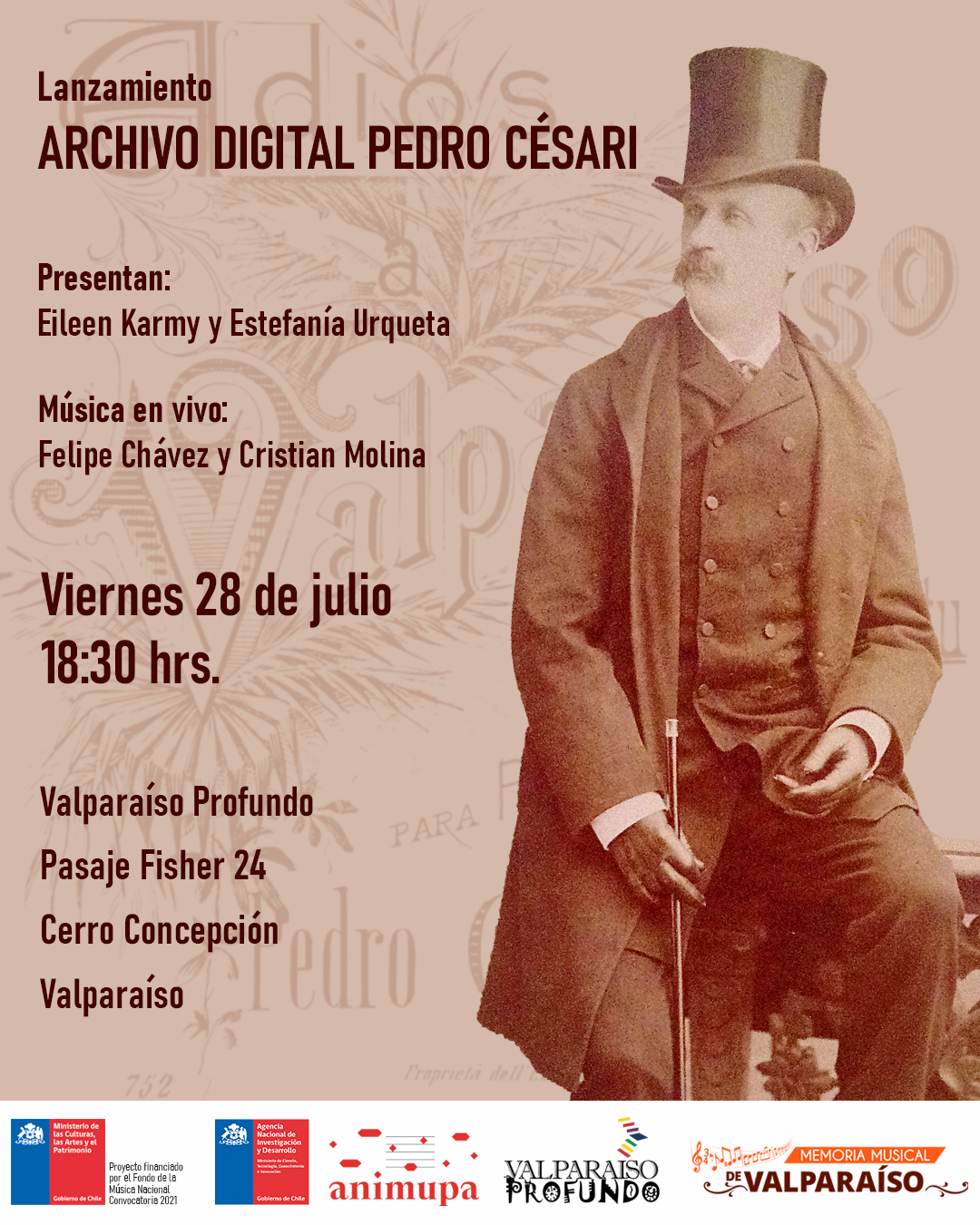 Lanzamiento Archivo Digital Pedro Césari